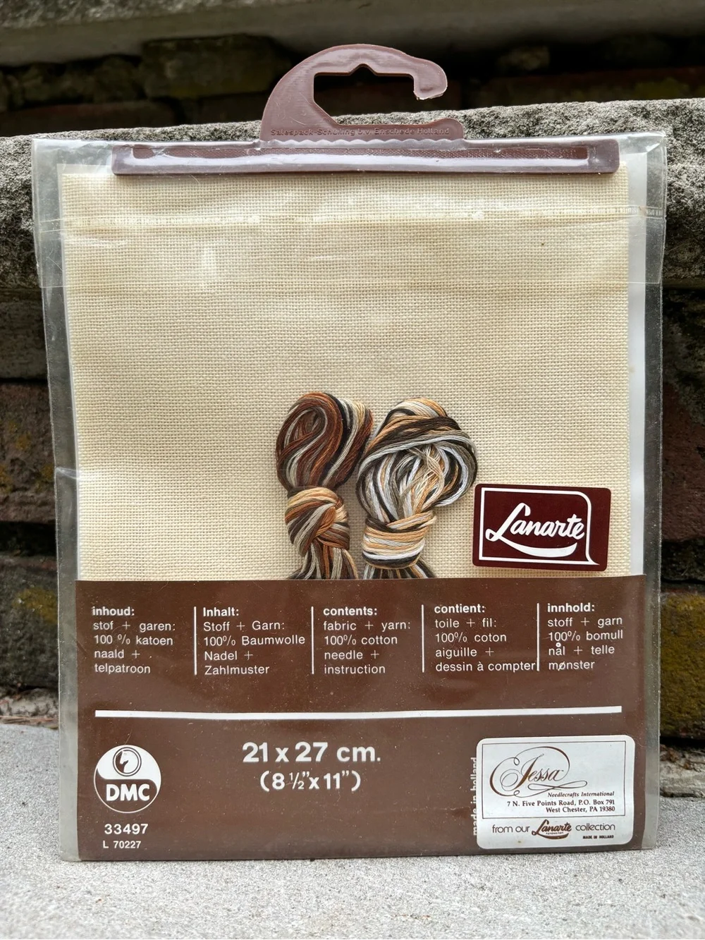 Vintage Lanarte Stag Deer Counted Cross Stitch Kit by Per Lundstrom